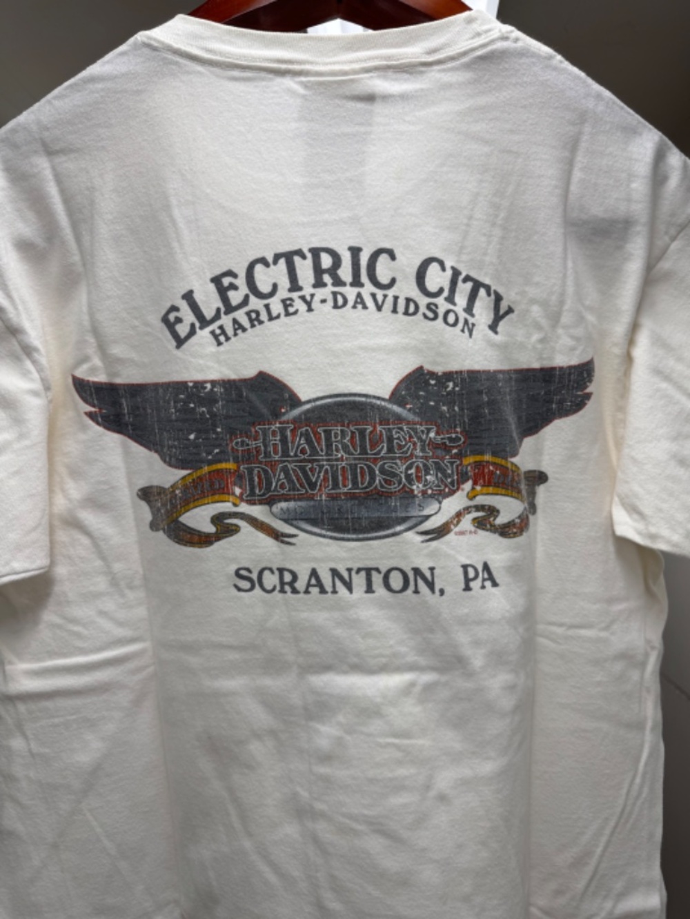 Vintage Harley Davidson Got Nuts? Scranton PA Electric City T-Shirt